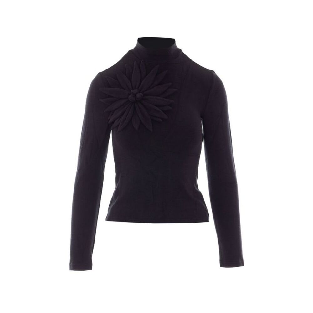Farm Rio Women Long Sleeves Flower Top